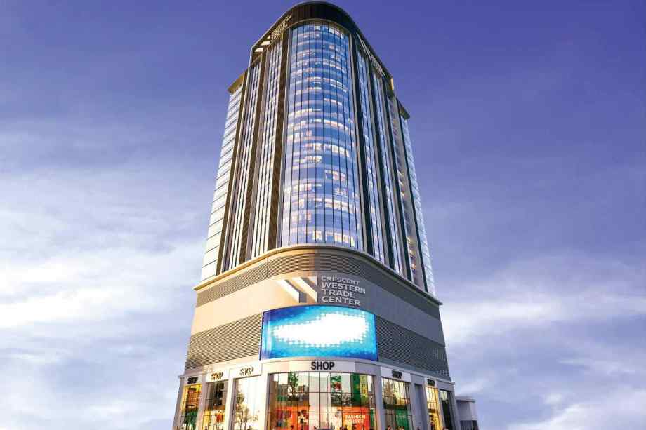 Crescent-Western-Trade-Center-Elevation-Image-Eye-View-Western-Express-Highway-Dahisar